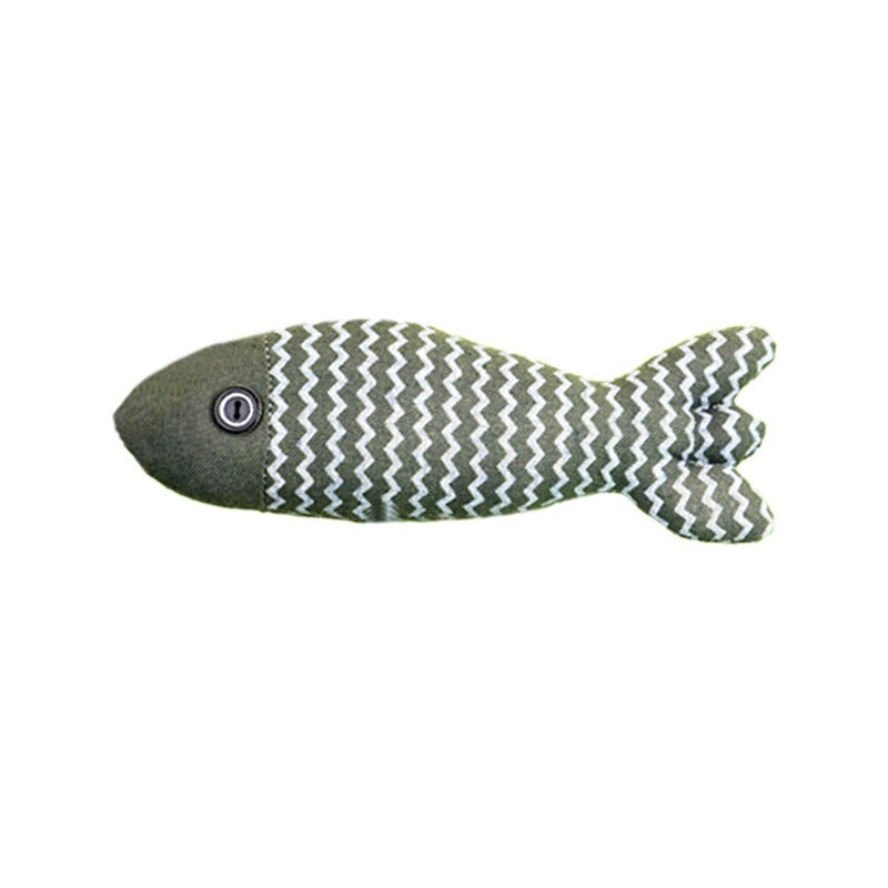 Pet Mint Fish Toy - Three Colors Are Randomly Issued, Pet Mint Fish Toys, Suitable For Cats Of All Ages