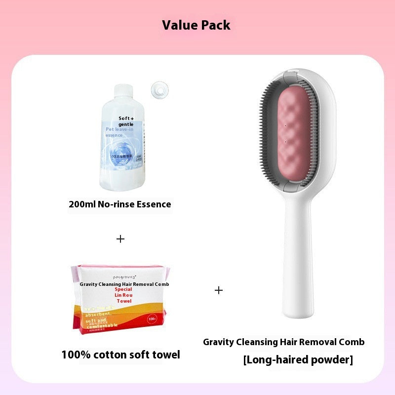 Pet Grooming Brush Dematting Dog Comb Cat Brush To Remove Floating Hair Sticky Hair With Tank Pet Cleaning Supplies
