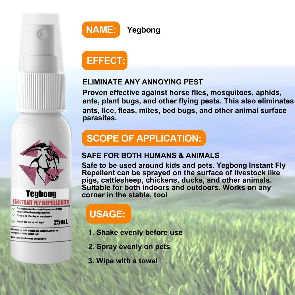 Yegebang Pet Deworming, Flea And Tick Removal, Itching Spray For Cats And Dogs