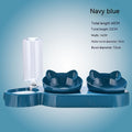 Double Food & Water Bowl Anti Roll For Cats