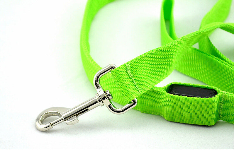 LED Glowing Dog Leash Glowing Pet Leash