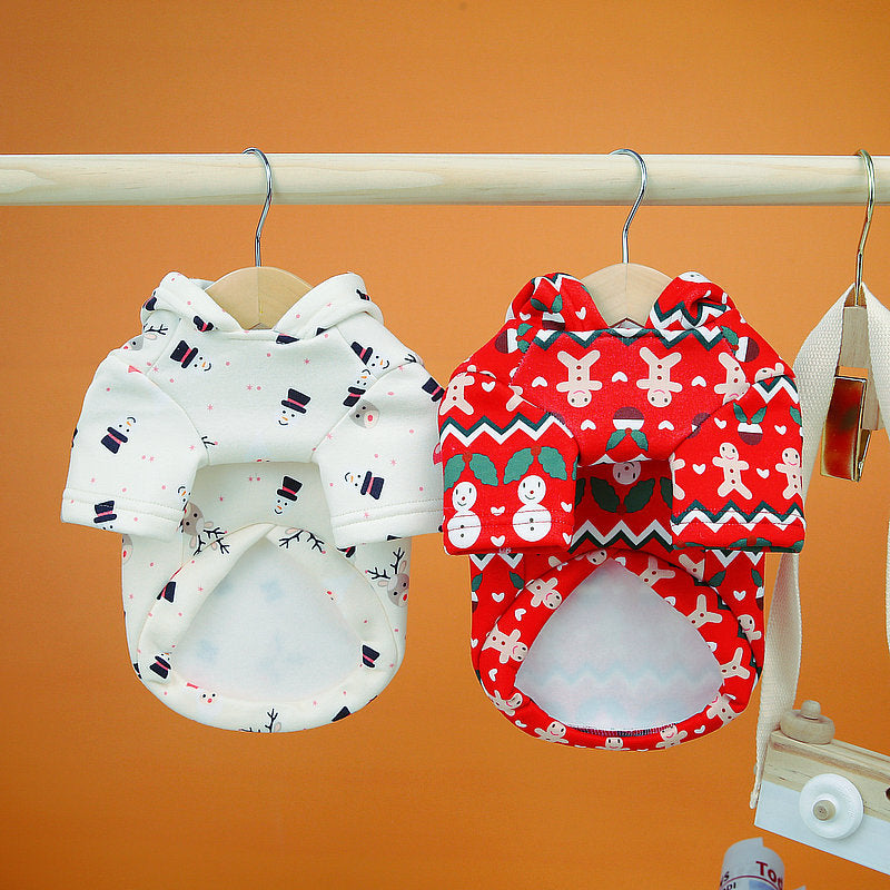 Christmas Sweatshirt Dog Clothes