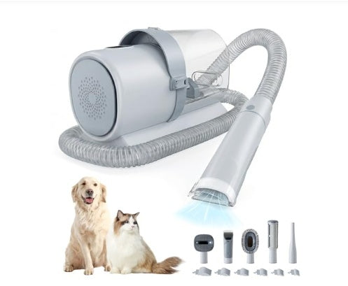 Professional Dog Grooming Clipper Vacuum - Cordless Low Noise Clippers (only ship inside USA)