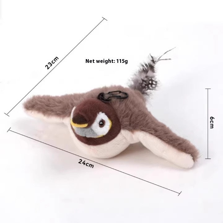 Trembling Sparrow Sound Cat Toy