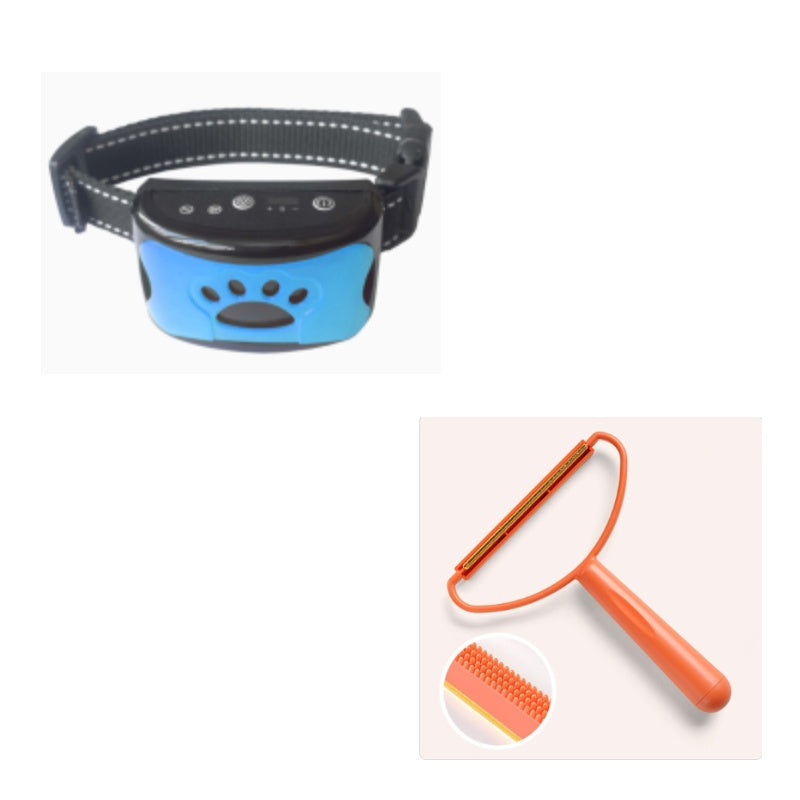 Dog Bark Arresting Training Collar with Vibration Sound Remote Control