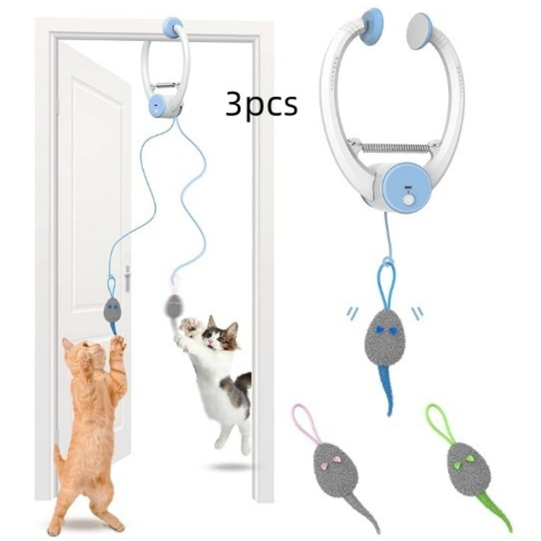 Electric Door Hanging Interactive Cat Toy