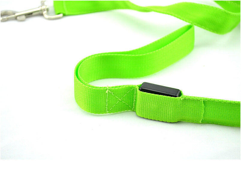LED Glowing Dog Leash Glowing Pet Leash