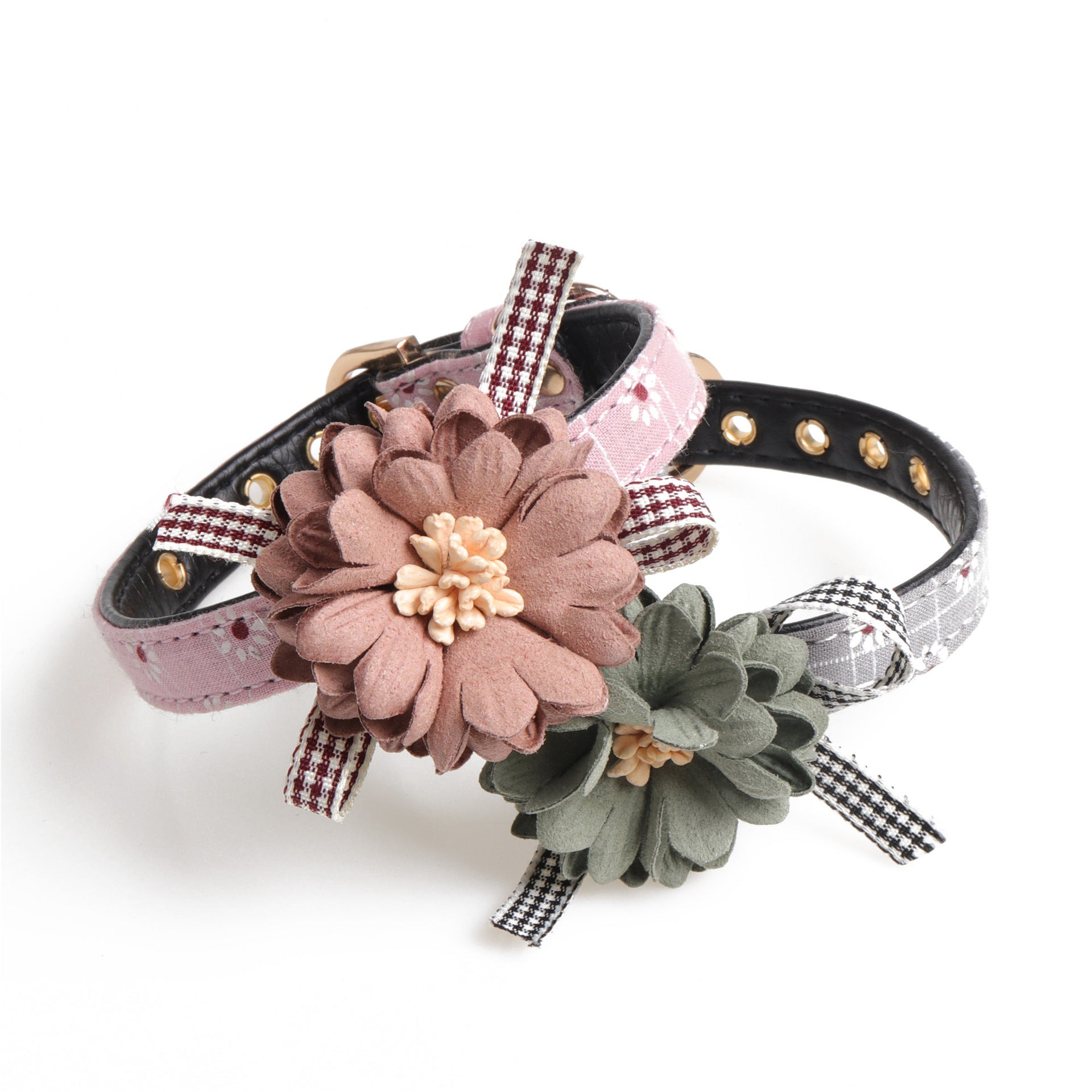 Pet Dog Collar - Floral Dog or Cat Collar