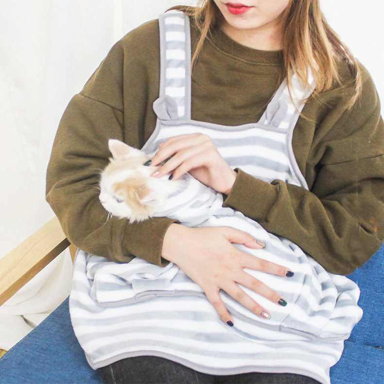 Pet Apron -Touch The Cat Small Dog Clothes Non-stick Anti-grab For Pets