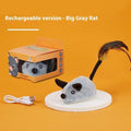 Electric Orange Mouse Cat Toy