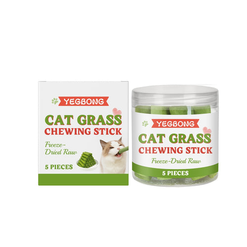5PC Cat Grass Chewing Stick