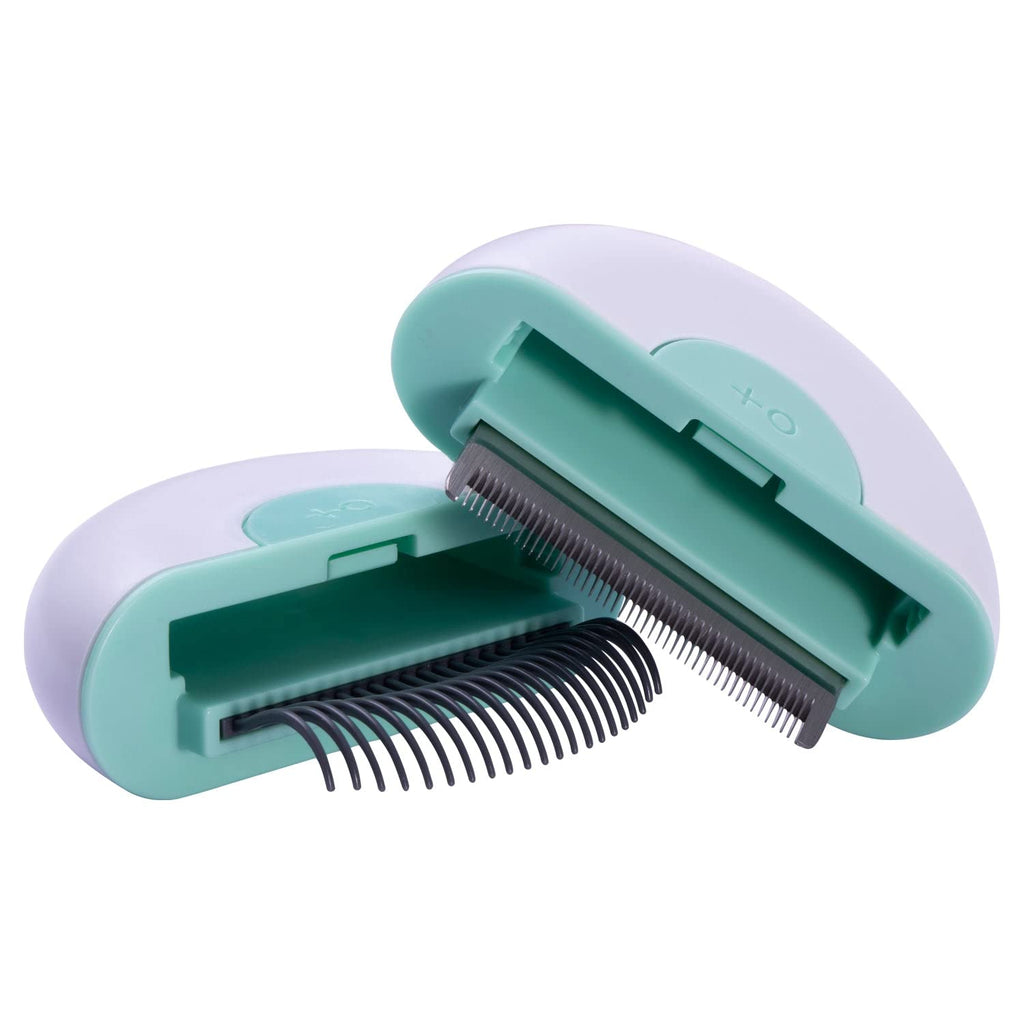 Steel Alloy Cat Hair Brush - Pet Grooming Comb For Matted Hair