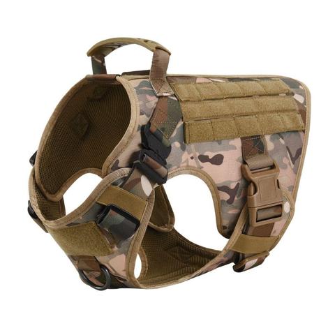 Military Tactical Adjustable Dog Harness