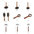 Solid Wood Pet Comb Antique Hair Removing Brush