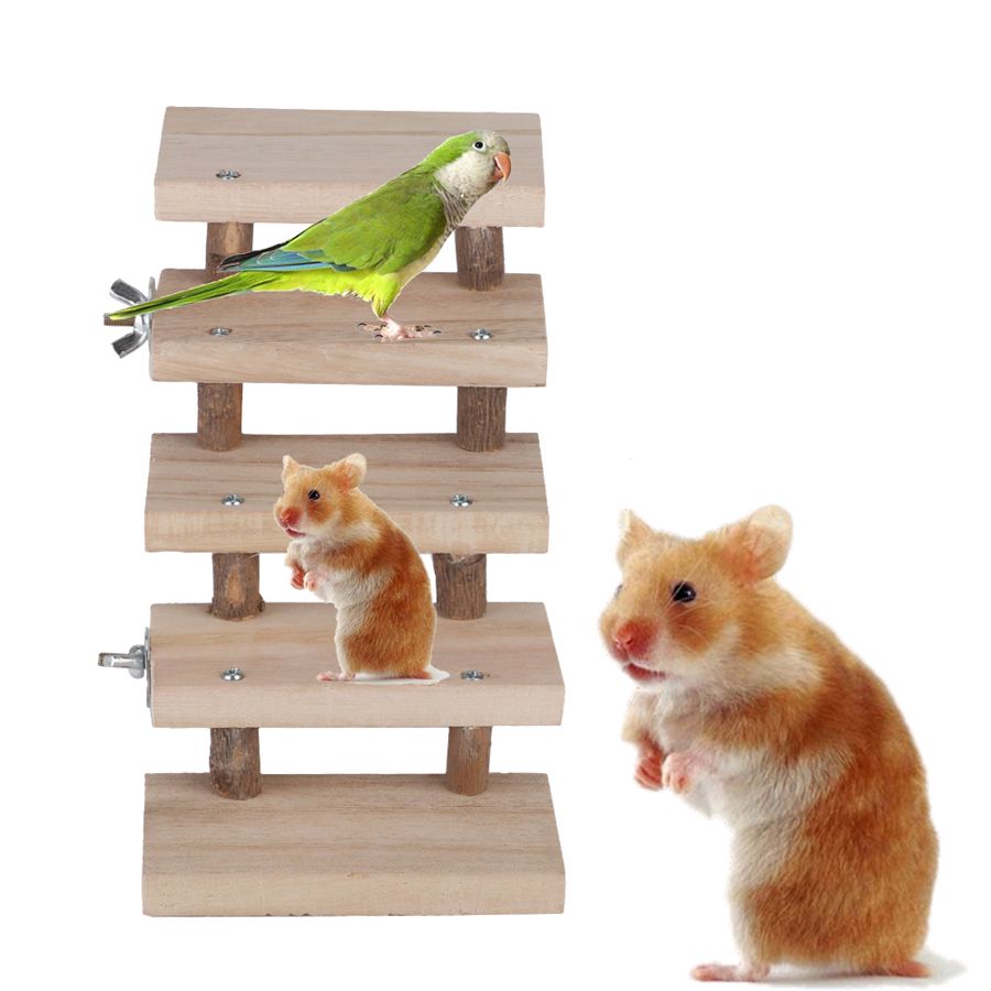 Pet Log Stairs Toy