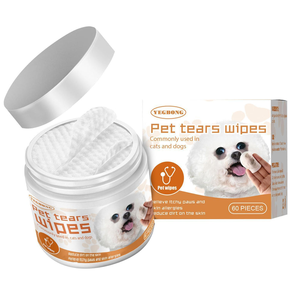 Pet Wipes For Cleaning Dogs And Cats Tear Stains Eye Cleaning Wipes Eye Dirt Cotton Pads