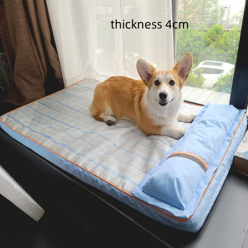 Cooling Bed Sleeping Summer - Non Stick Hair Anti Bite Mattress - Dog or Cat Ice Mat