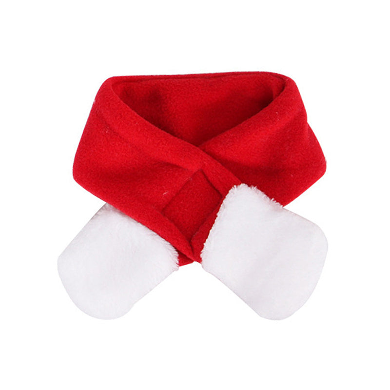 Cute Dog Cat Costume Christmas Cloak Pet Headwear and Scarf