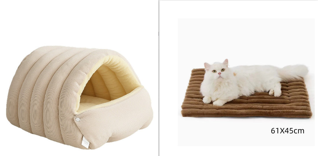 Warm Enclosed Cat House