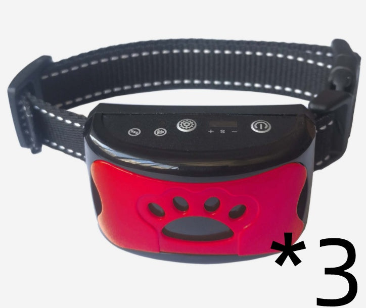 Dog Bark Arresting Training Collar with Vibration Sound Remote Control