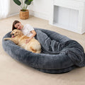 Large Human Size Plush Dog Bed