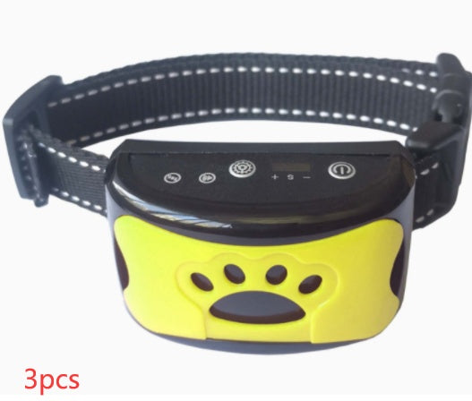 Dog Bark Arresting Training Collar with Vibration Sound Remote Control