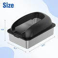 Stainless Steel Cat Litter Box with Lid