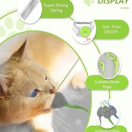Electric Door Hanging Interactive Cat Toy