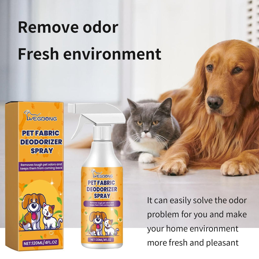 Pet Fabric Deodorizer Spray Air Clean Pet Oder Indoor Long-lasting Air Freshener Deodorizer