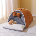 Cat Nest Semi Enclosed All Season Pet Bed