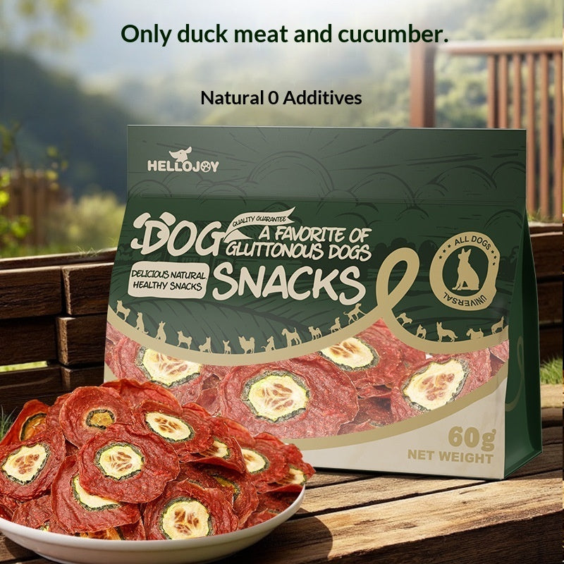 Dog Treats Duck Okra Nutritious Chews