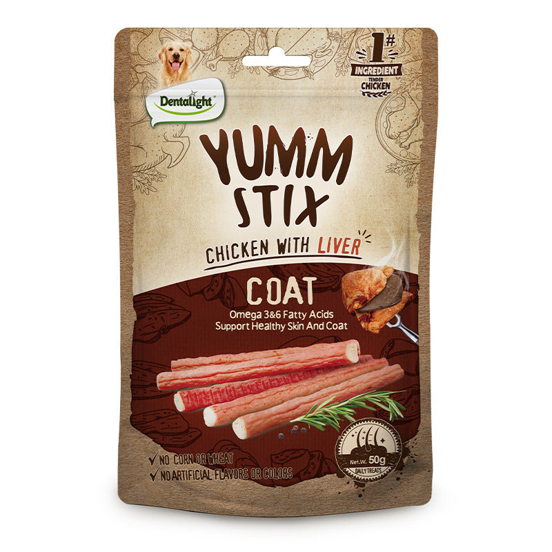 Pet Puppy Satisfy The Appetite Pure Chicken Emulsion Vitamin Strip