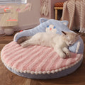 Round Winter Pet Bed Cat Sleeping Nest