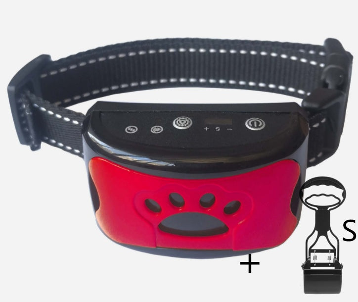 Dog Bark Arresting Training Collar with Vibration Sound Remote Control