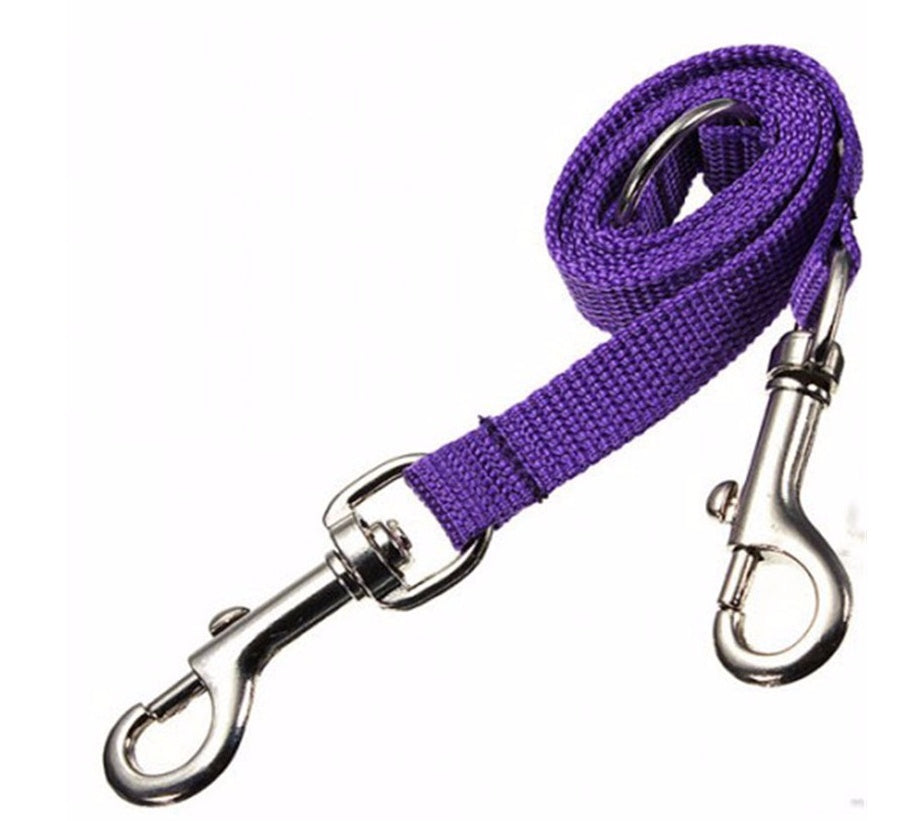 WALK 2 Two DOGS Leash COUPLE Double Twin Lead Walking Leash
