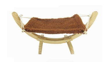 Wood Frame Cat Kitten Hammock