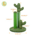 Cat Scratching Climbing Cactus Tree