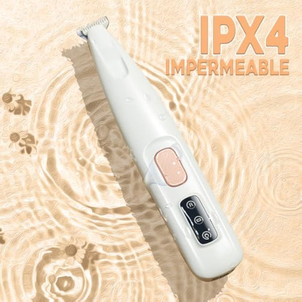 Low Noise Electric Pet Hair Trimmer with LED Light