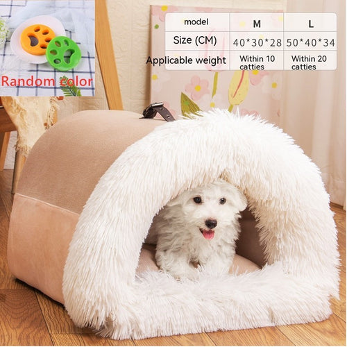 Calming Indoor Soft Plush Warm Pet Cushion