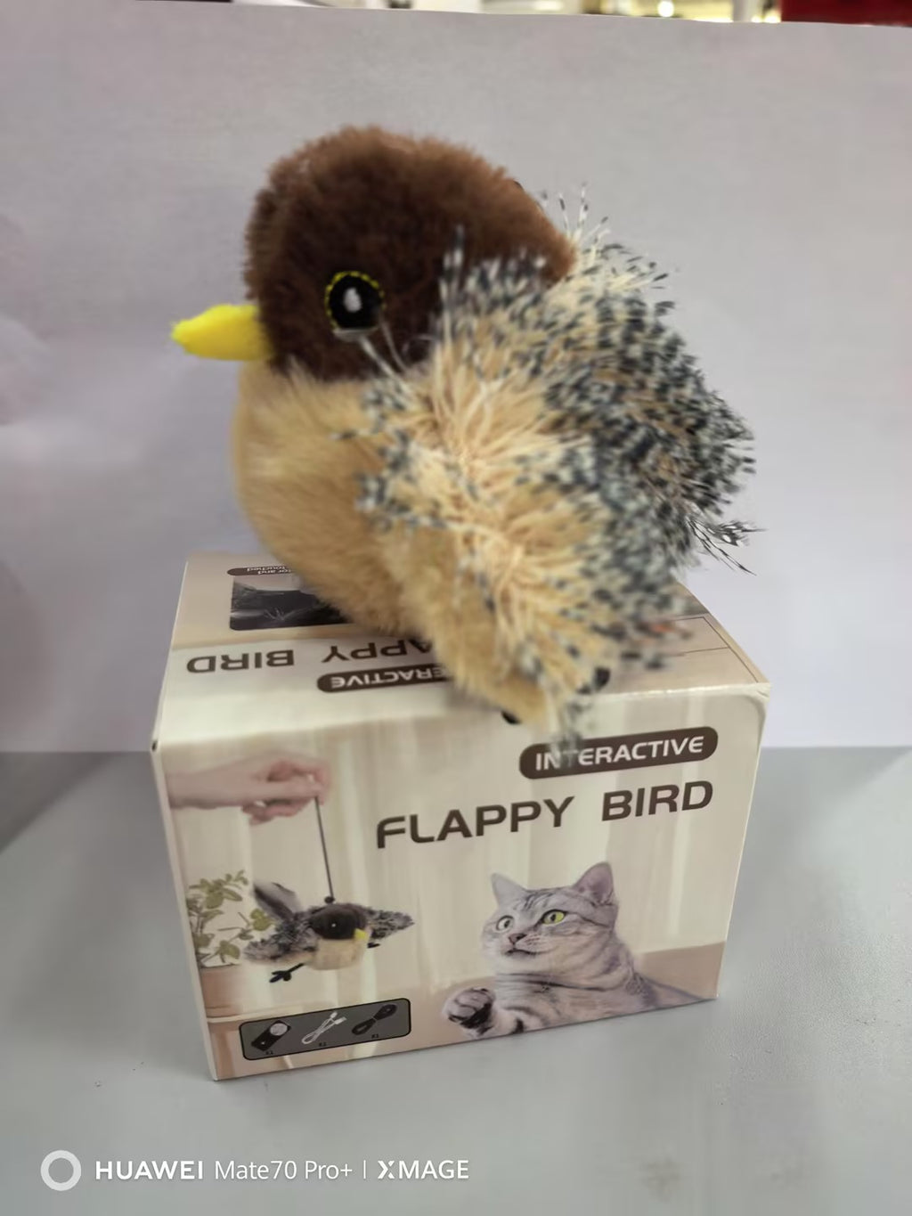 Trembling Sparrow Sound Cat Toy