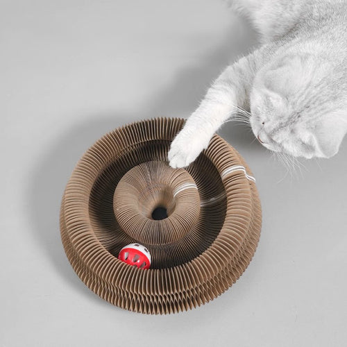 Cat Accordion Magic Scratching Board