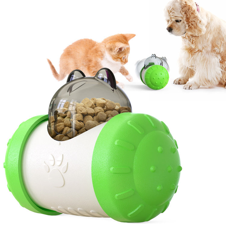 Interactive Treat Leaking Wheel Toy