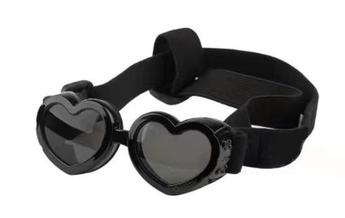 Heart Shaped Pet Goggle Sunglasses