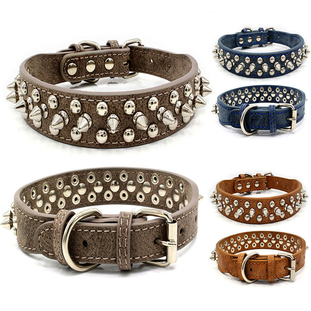 Rivet Dog Collar