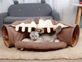 Cat Matcha Park Passage Tunnel Toy and Nest