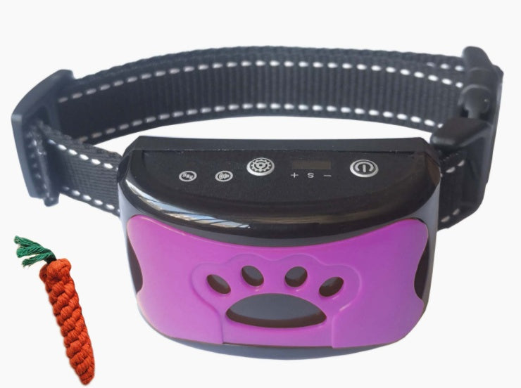 Dog Bark Arresting Training Collar with Vibration Sound Remote Control
