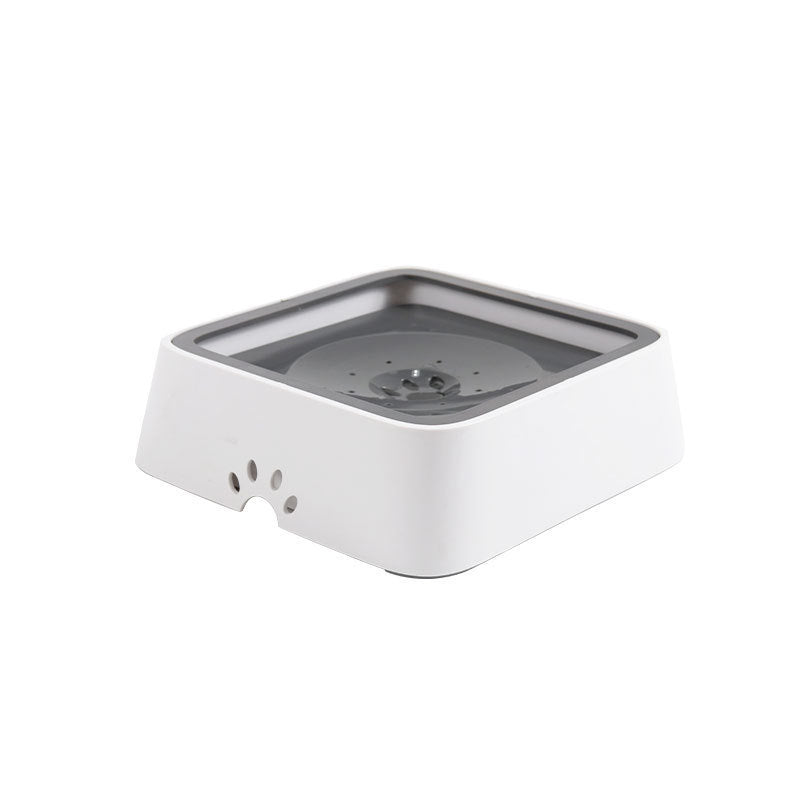 Pet Water Fountain 2L Cat And Dog Basin With Floating Bowl Anti-overflow Slow Water Inlet Distributor
