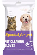 Pet Cleaning Deodorizing Bathing Wipes Coconut Oil Hypoallergenic