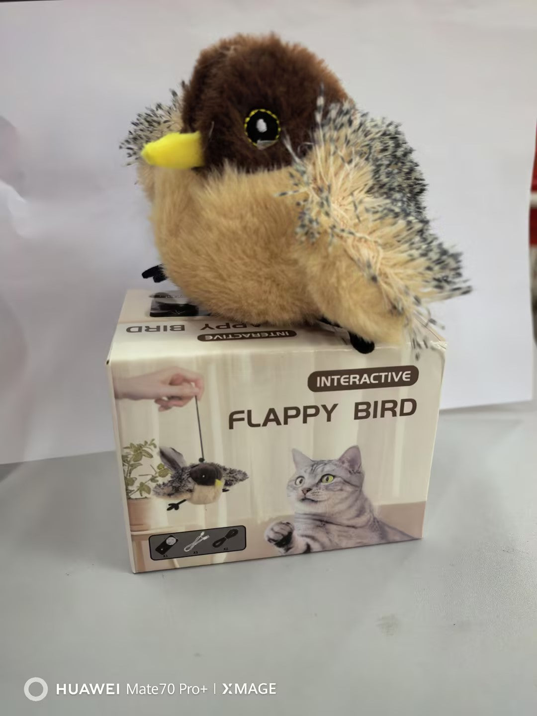 Trembling Sparrow Sound Cat Toy
