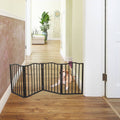 Folding Wood Pet Gate for Doorways or Stairs